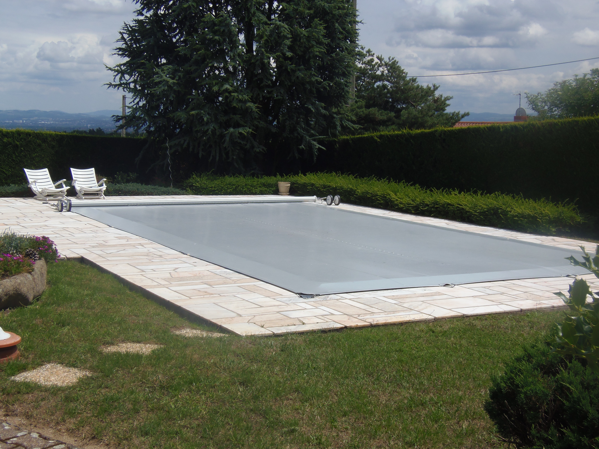 Enrouleurs de bâche pour piscine - Irrijardin